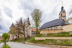 Schleusingen - Schloss Bertholdsburg und Johanniskirche